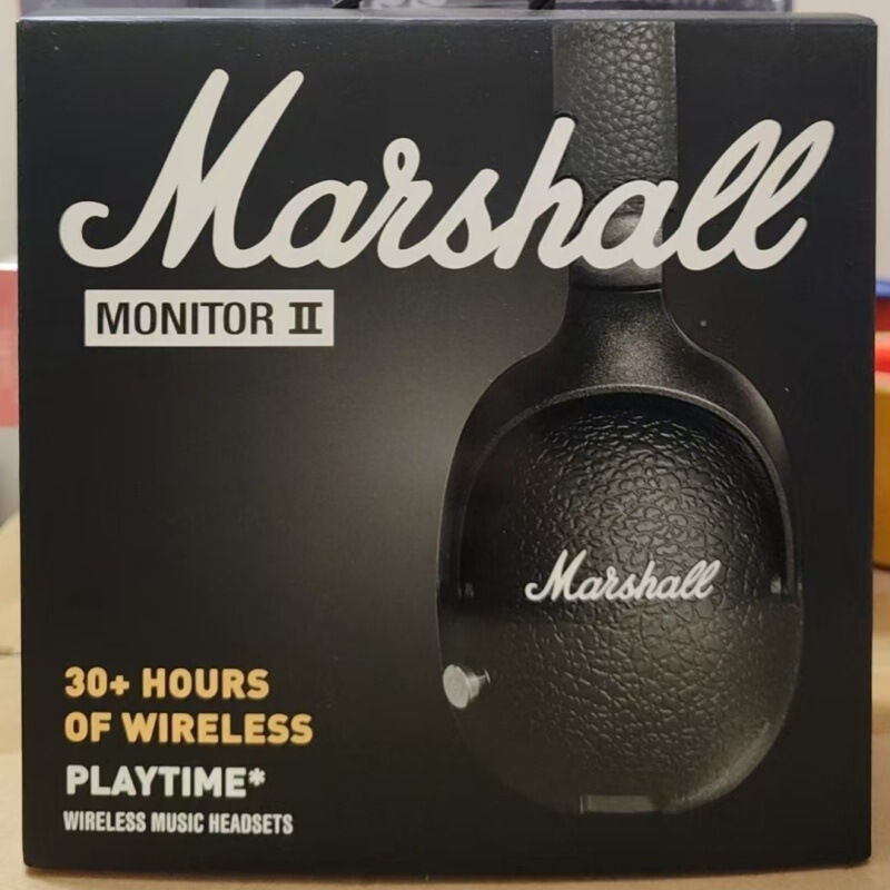 Suitable for Marshall Monitor2 Generation Head-Mounted Wired Wireless Bluetooth Headset with Heavy Bass Marshall