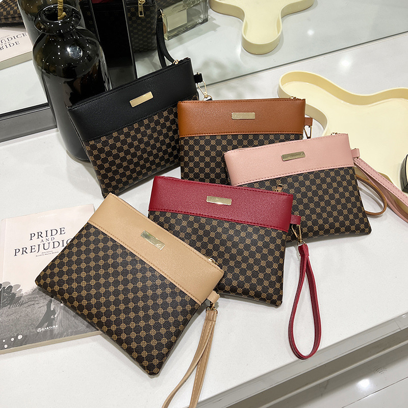 Small Bag Women Bags Printed Plaid Handbag 2022 New Women's Small Change Handbag_voghion.com