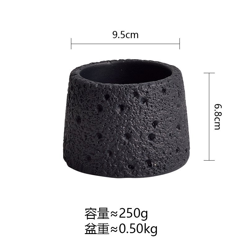 跨境哑光蜡烛容器空杯灌蜡水泥香薰蜡杯浪漫香氛礼物火山石蜡烛杯|undefined