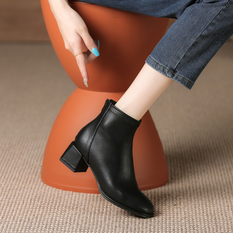 블랙 [업그레이드 버전] 플러스 벨벳 5.5CM