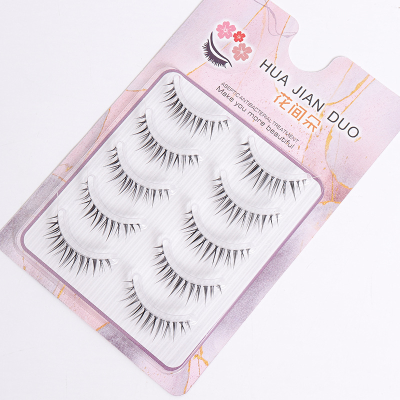 13 ultra-fino mano-insertado transparente tallo pequeño diablo dibujos animados falso natural hadas pelo cos xingyao península pestañas