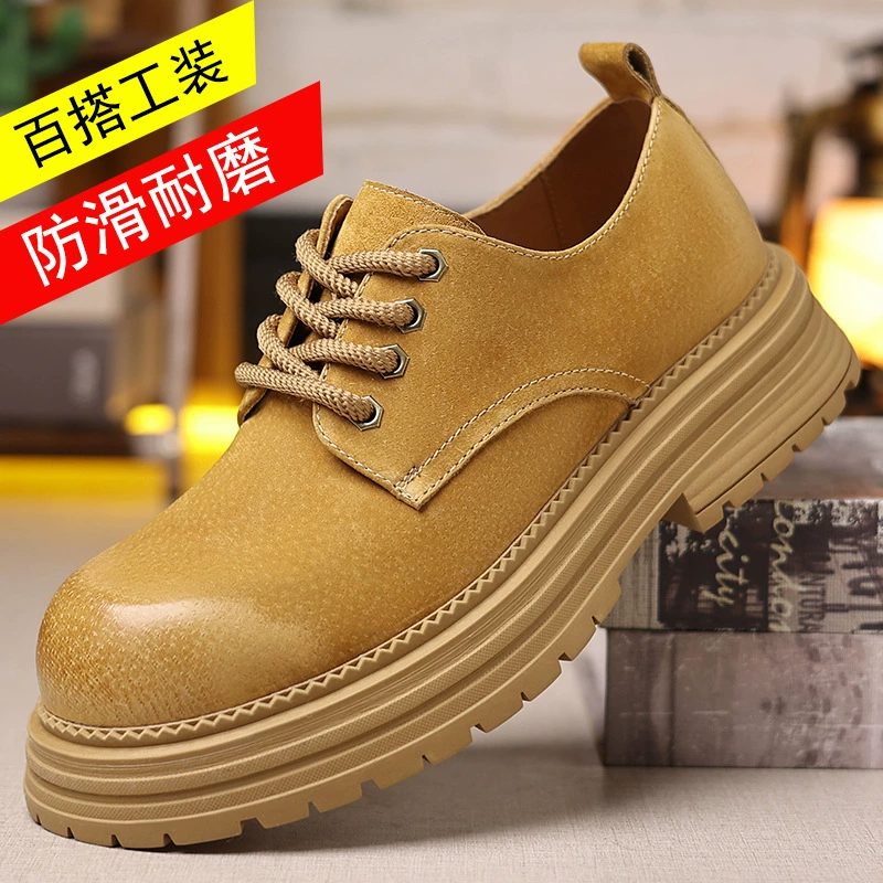 Низкие ботинки Martin мужские ботинки в английском стиле мужские повседневные ретро-ботинки Martin сапоги дерби