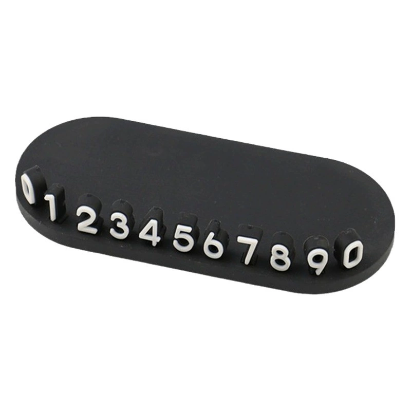 Linglong движущийся номерной знак 3D трехмерный временный мобильный телефон номерной знак мобильного телефона движущаяся карта мальчики и девочки базовое украшение