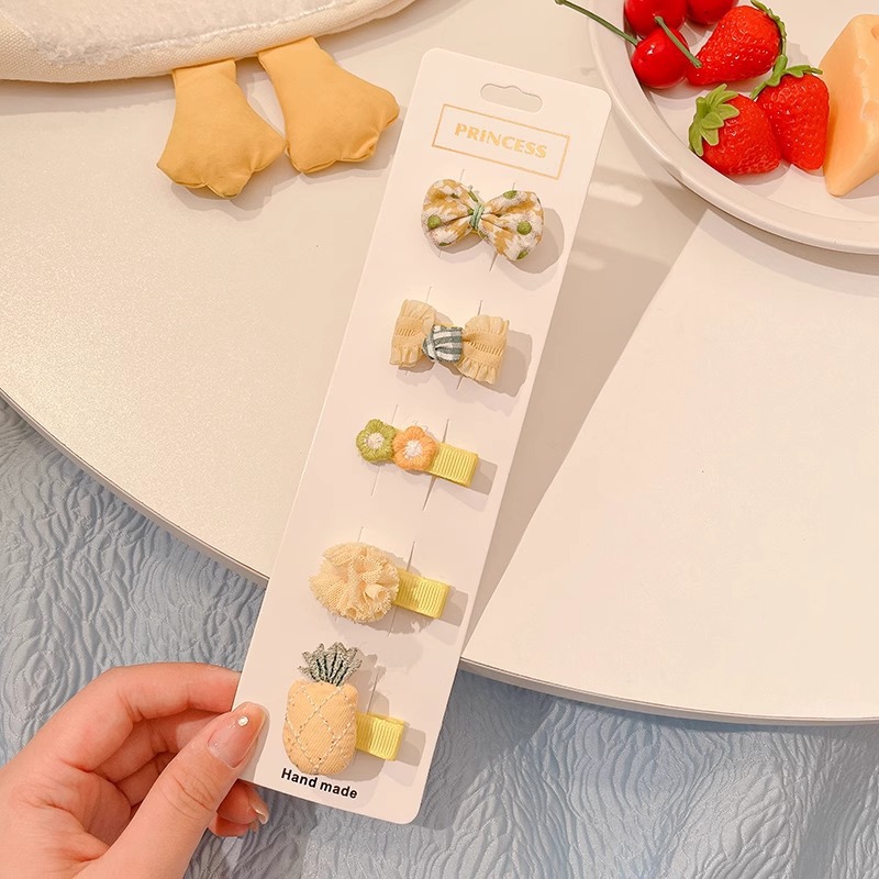 Niñas no lastiman el cabello lindo lindo abrazadera de pelo de sudor para bebés, cabello para bebés pequeños