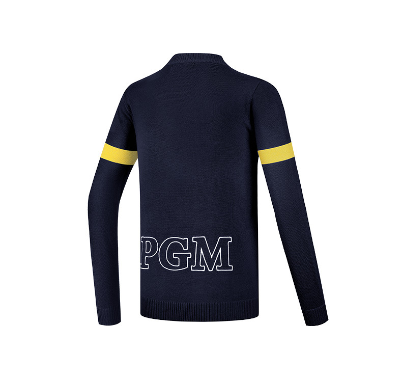 Áo len golf cổ tròn dài tay cho bé trai PGM – giữ ấm lông cừu, form rộng thoải mái — YF451-màu đỏ, YF451-màu xanh hải quân, YF451-màu trắng chi tiết 9