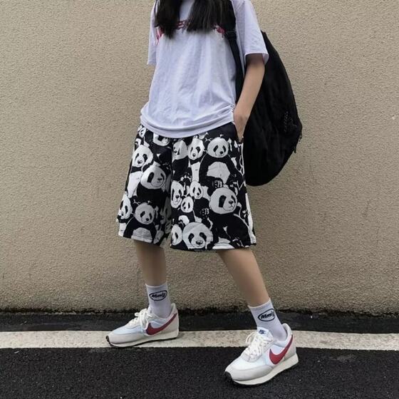 Foreign Trade Summer Thin Men's Loose Large Pants Beach Pants Ultra-thin plus size Home Pants Ice Silk Shorts Pajama Pants