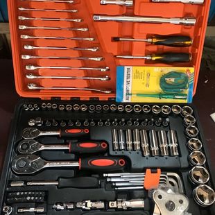 121-piece auto repair tool suit auto repair tool combination quick ratchet repair tool socket wrench