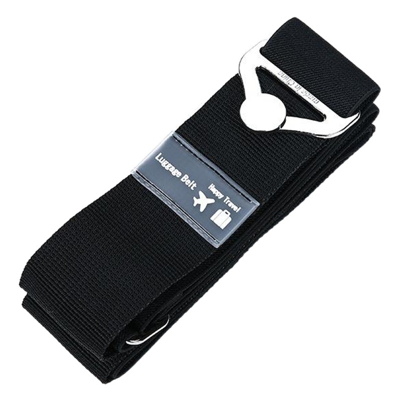 Alloy Buckle Elastic Strap Suitcase Luggage Checked Strap Trolley Case Strap Elastic Packaging Durable