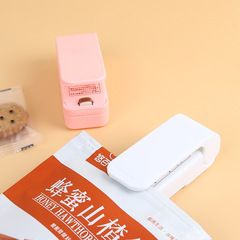 Household portable mini plastic bag sealing machine small hand pressure heat sealing machine plastic sealing machine sealing machine sealing clip