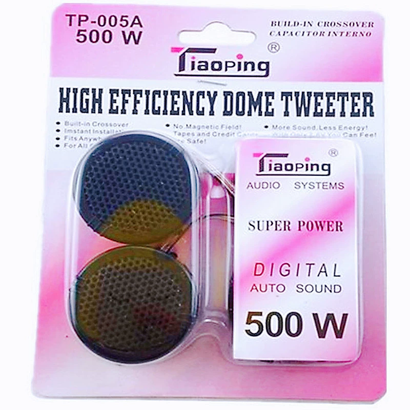 Автомобильный маленький твитер Thunder 005A 500 Вт, Заводская большая поставка пьезоэлектрика tiaoping