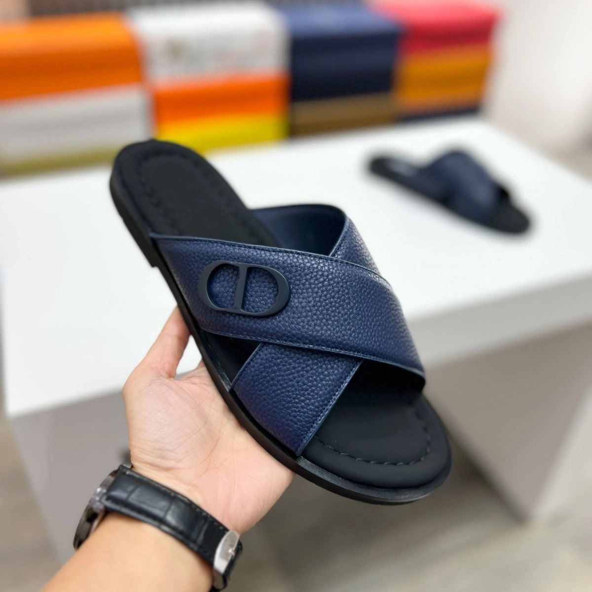Summer Outdoor Slip-On Sandals Trendy Fashion New Casual Versatile Men's Sandals for Export