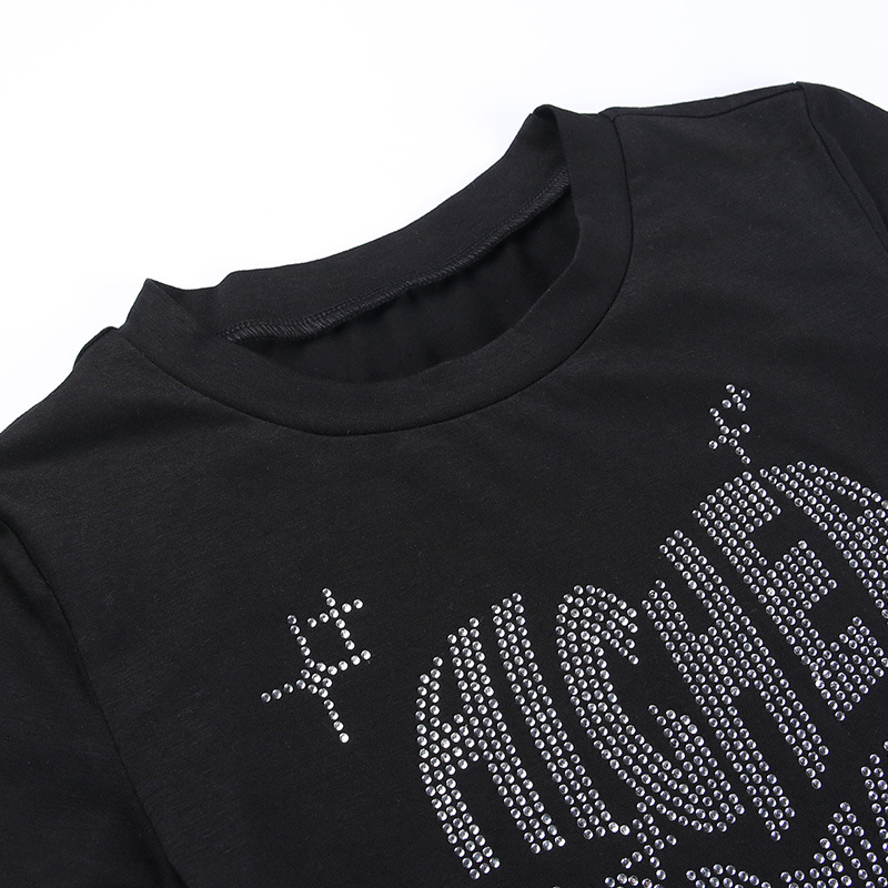 Title 10, T-shirt femme col rond, imprimé ailes de cœur d...