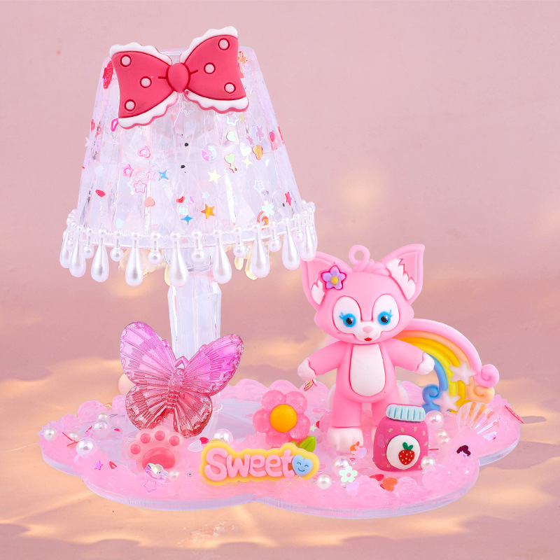 女の子 DIY 手作りクリーム接着剤材料パッケージギフトボックスセットクリエイティブ手作りショップ教育屋台おもちゃ卸売|undefined