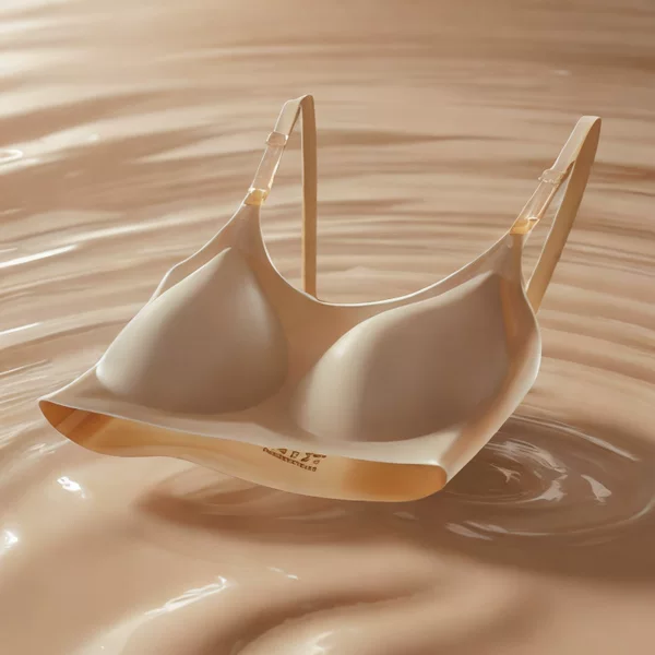 [7A Grade Antibacterial] Fairy Shield Antibacterial No Size Liquid Foundation Color Nursing Bra Semi-Fixed Cup Maternity Bra