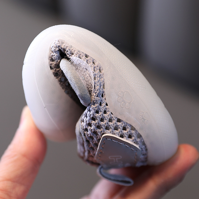 Zapatos de red de verano al por mayor zapatos para niños de 1 a 2 años de edad