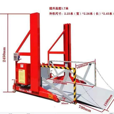 Truck Loading, Electric Hydraulic – Avtomobil fırlanan platformaları