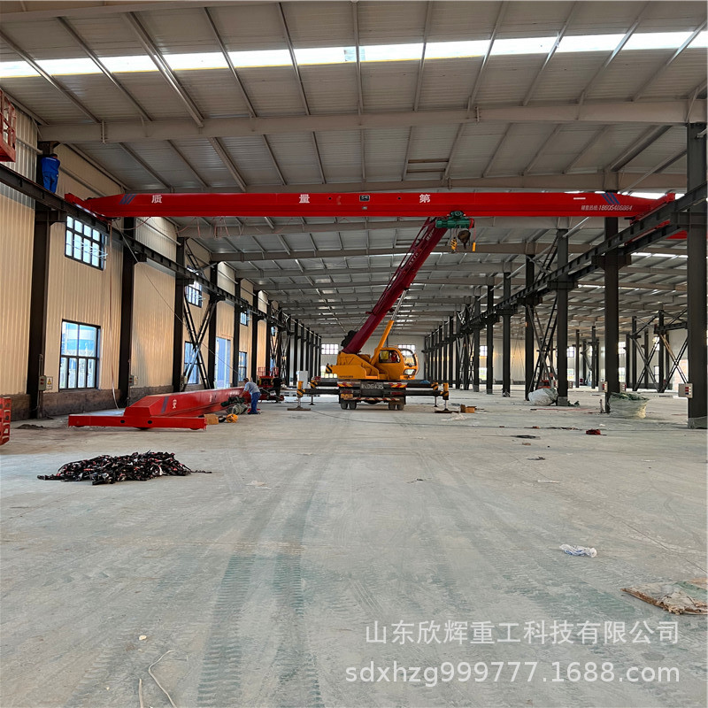 10吨欧式电动单梁桥式起重机5吨LD型包箱式航吊天车天吊行车短梁