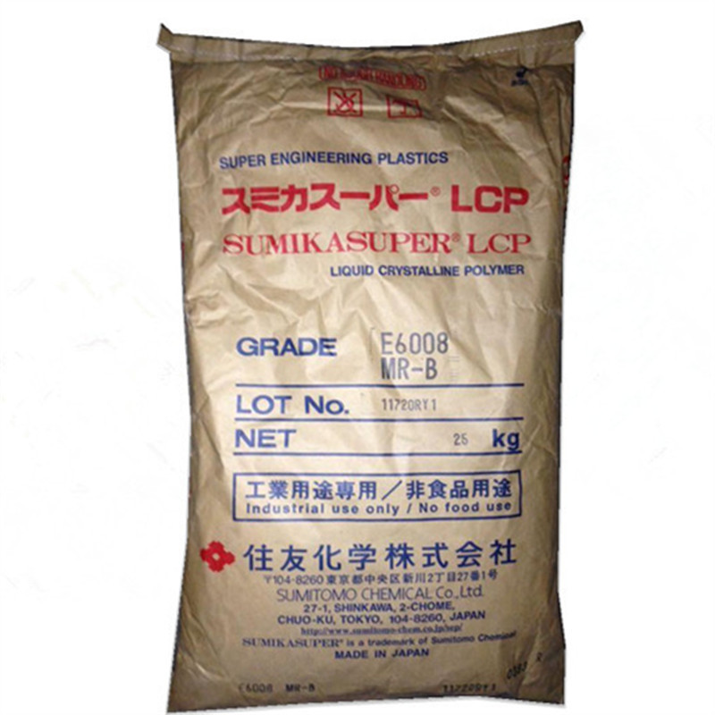 LCP Sumitomo E5006l Long Fiberglass Enhanced Low Viscosity High Rigid Wear-resistant Chemical Resistant High Temperature 355