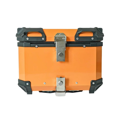 Motorcycle trunk: waterproof thickened rounded corners all-aluminum alloy