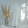 White+HJ908 double layer headscarf