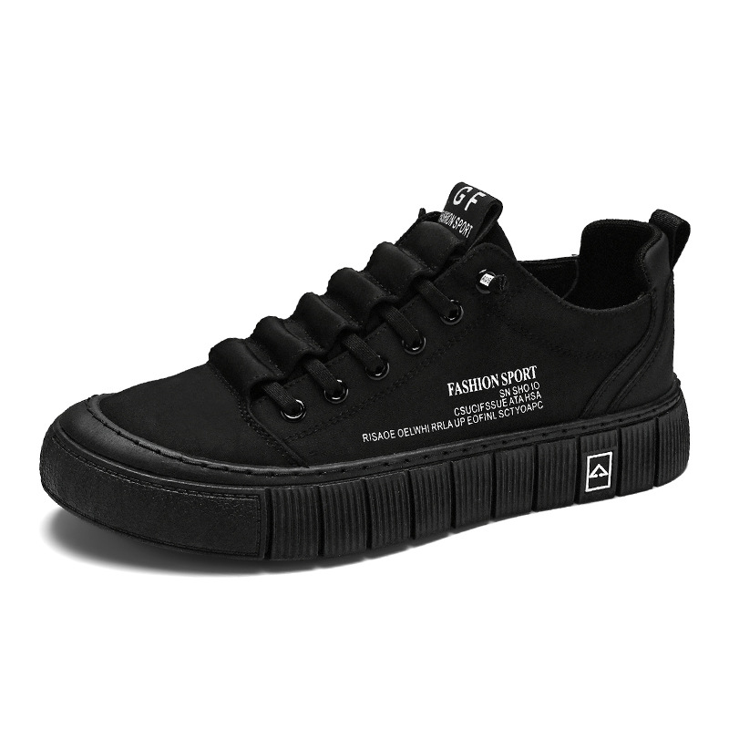 2025 nuevos zapatos de lona para hombres de verano transpirables zapatos de skate casuales de un pie zapatos de seda de hielo zapatos de liberación de la marea image 5