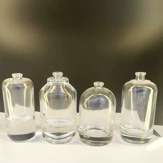 网红款100ML红色方形香水瓶子创意高档玻璃香水分装瓶便携式