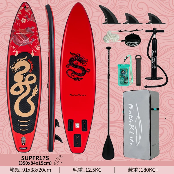 SUPFR17S — 350 см, красный дракон (с креплением для камеры)