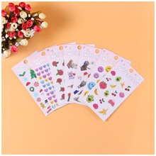 卡通立体浮趣味贴纸定制儿童防水diy贴画可爱3d立体滴胶浮雕贴纸