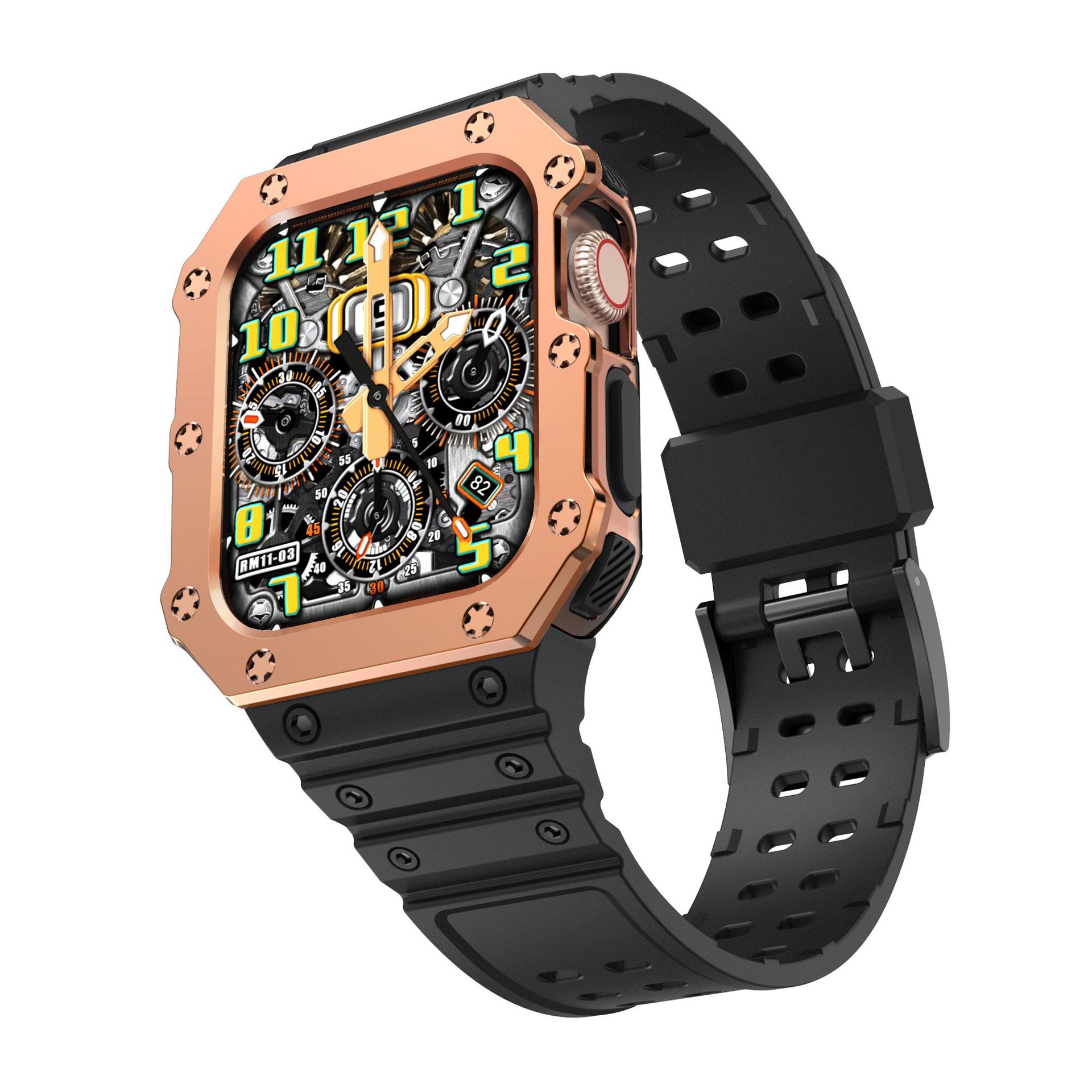 Adecuado para Apple correa de reloj Apple iwatch9876543 Richard TPU Correa integrada al por mayor transfronteriza