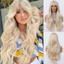 假发长卷发;长直发假发;假发短卷发