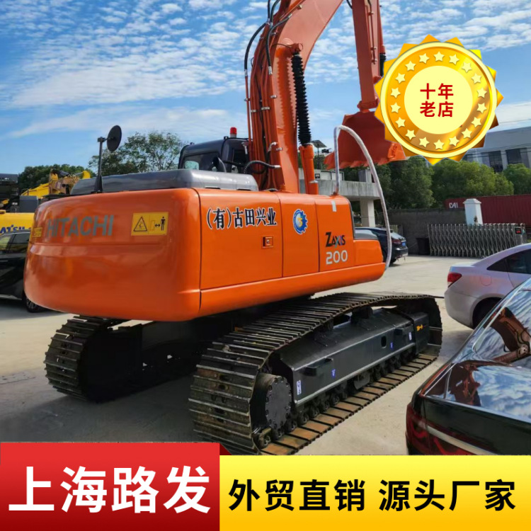 Hitachi ZX200 excavadora 20 tonnes de grúa comercio exterior directo garantía de calidad image 6