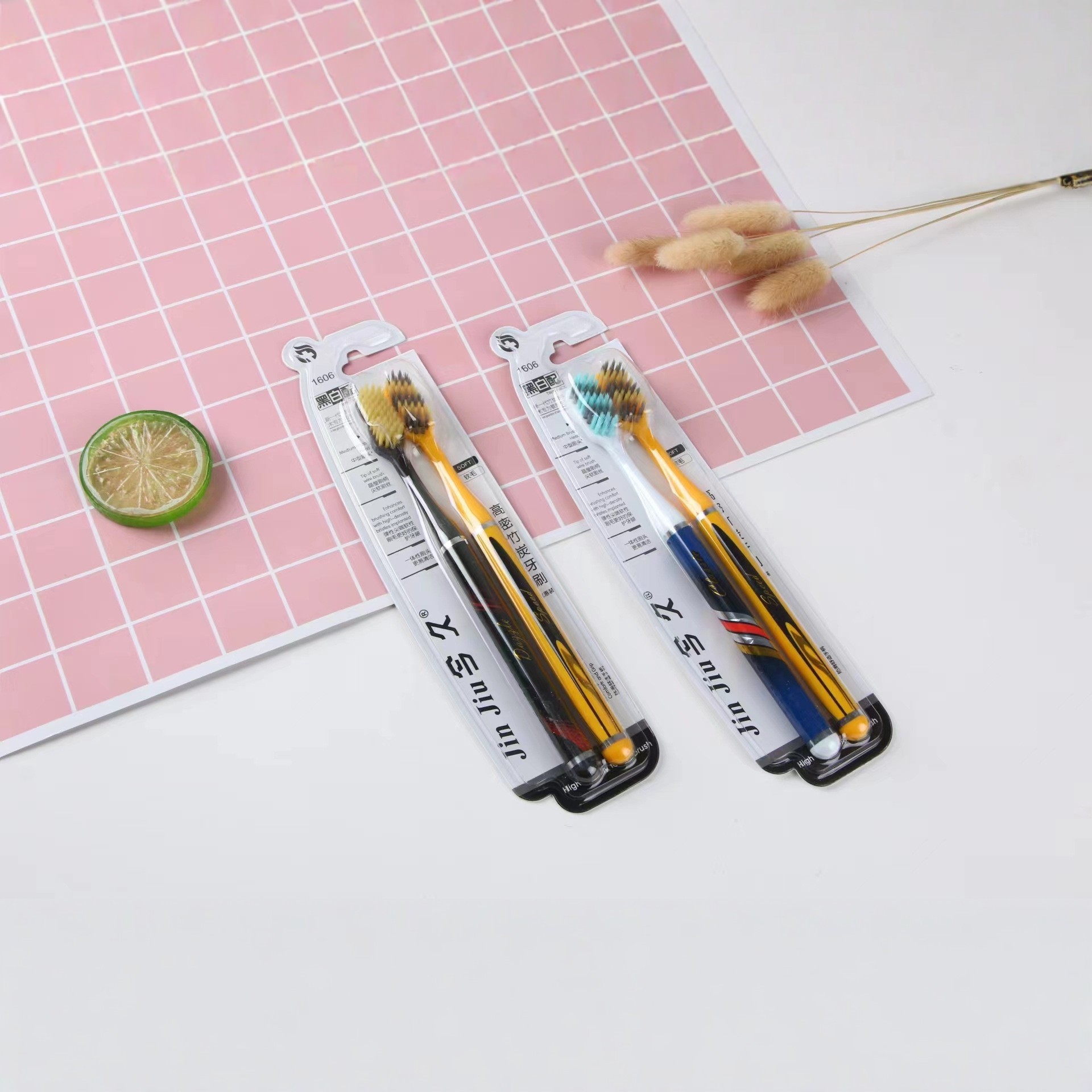 46 tipos de cepillo de dientes fabricantes directamente para adultos cepillo de dientes de pelo duro y suave comerciantes domésticos súper fuente Yiwu productos pequeños
