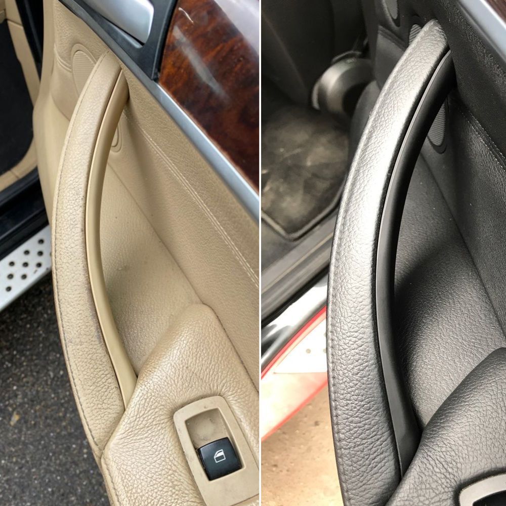 BMW X5 X6 Interior Door Handle E70 E71 F15 F16 Armrest Cover Modification