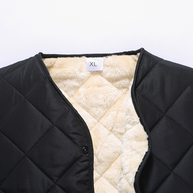 Warm vest, 2022 collection, for middle age, plus size, wholesale
