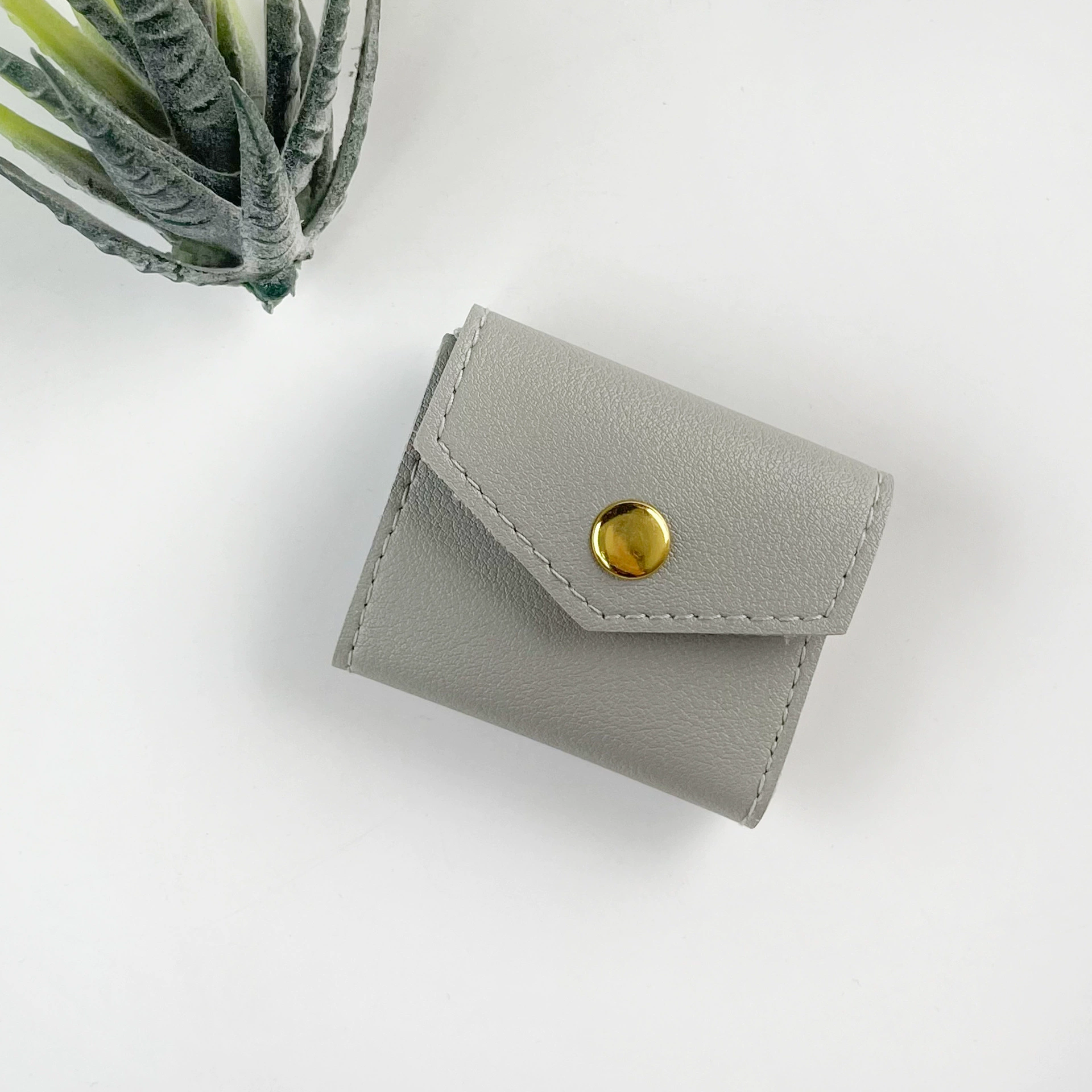 Трансграничный спот pu кожаные ювелирные украшения пряжка минималистский серьги кольцо сумка для хранения мини-портативный мешок для аксессуаров