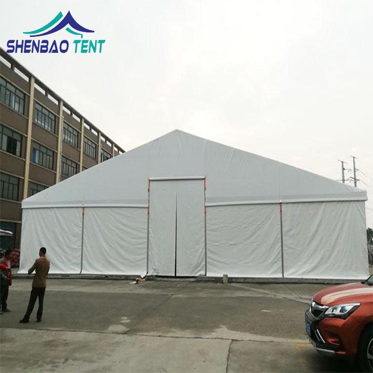 25x80m户外临建仓储帐篷 铝合金工业厂房仓库篷房