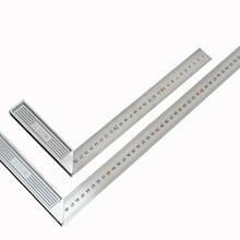 加厚90度角度尺不锈钢拐尺木工装修宽座直角尺L型板尺靠尺