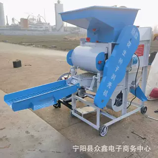花生剥壳机胶辊花生脱皮机河南花生种子用剥壳机破瓣率少