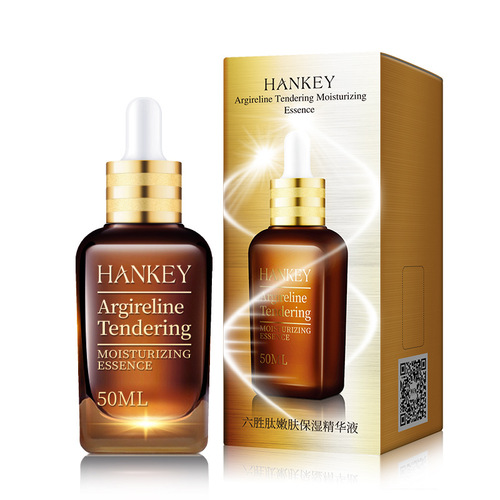 Han Ji Six Peptide Original Essence Hydrating and Moisturizing Stay Up Late Tender Firming Tender Facial Skin Base Cosmetics