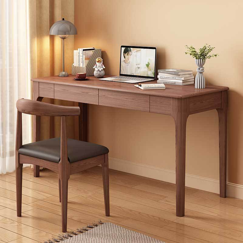 Solid Wood Desk Study Table Computer Table Home Bedroom Writing Table Small Apartment Desk Modern Simple Small Table