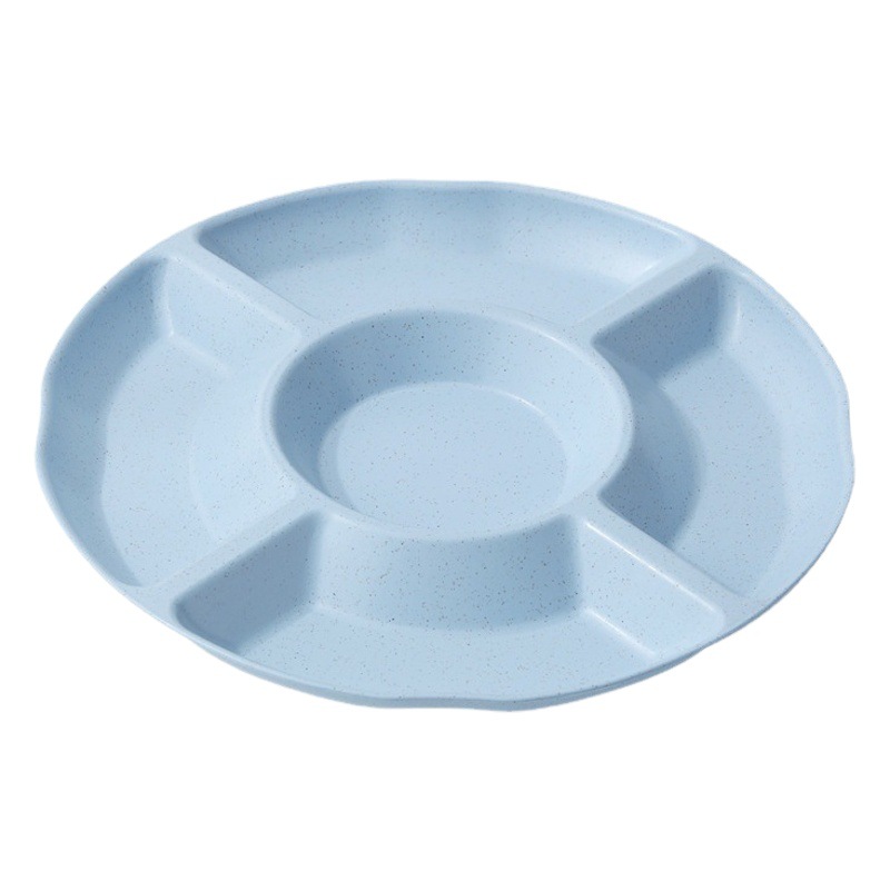 Paja de trigo creativo rejilla disco caramelo plato comida fruta merienda plato té plato vajilla placa de almacenamiento placa de acabado