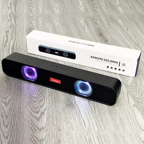 Factory New HA05 Card Insert Computer Speaker Subwoofer TV Multi-Functional Dual Loudspeaker Long Strip Sound King Audio 