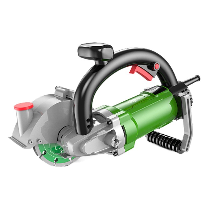 Instalación de agua y electricidad moldeado de una sola vez sin ángulo muerto máquina de ranurado de pared de hormigón ladrillo rojo ladrillo de cemento máquina de ranurado