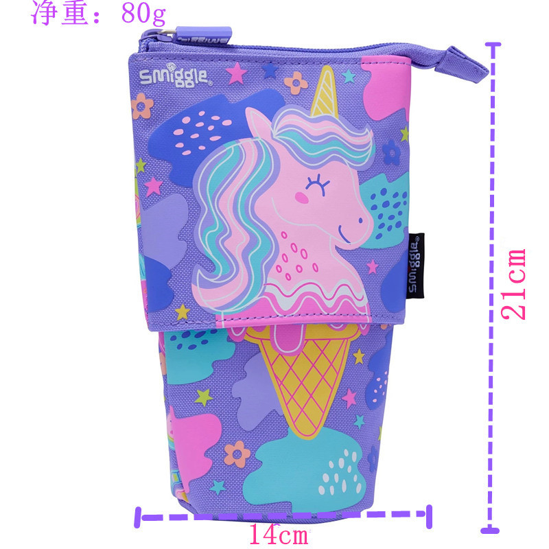 Mochila australiana smiggle escolares, mochila de hombro mediana y grande, mochila ultraligera de dibujos animados, mochila de hombro.