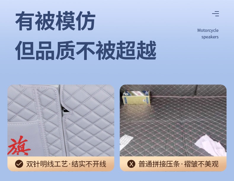 Suitable for 2019-2027 Hongqi HS5, full coverage trunk mat, thickened and wear-resistant