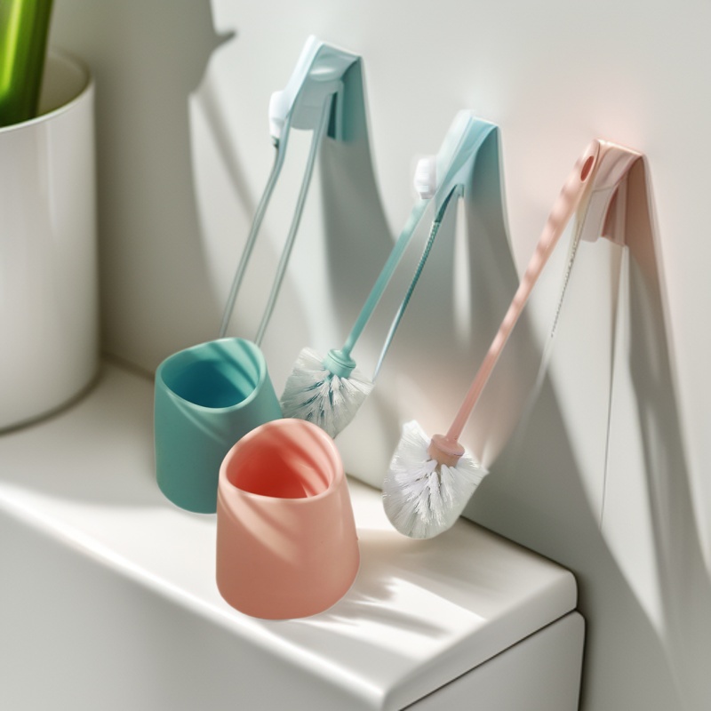 Estilo nórdico hogar cepillo de baño mango largo cepillo de limpieza cepillo de baño traje de baño cepillo de baño con base cepillo de baño