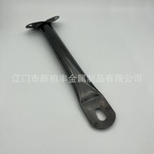 定制T型不锈钢手柄 日用炊具煎锅配件 高级真空电镀黑色锅手把手