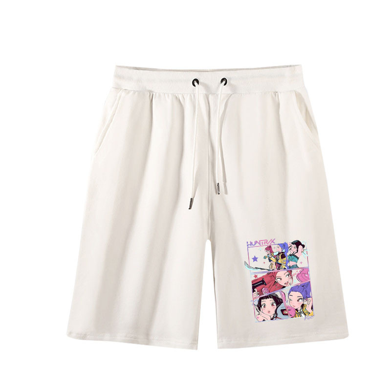 NASA联名K-POP猎魔女团电影周边夏装男女儿童中小学生短袖t恤衫夏|undefined