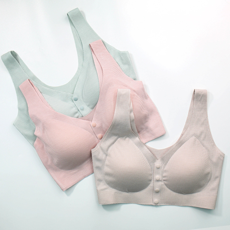 Comfortable thin breathable new seamless push-up top support simple nursing maternity underwear Comfortable thin breathable new seamless push-up top support simple nursing maternity underwear