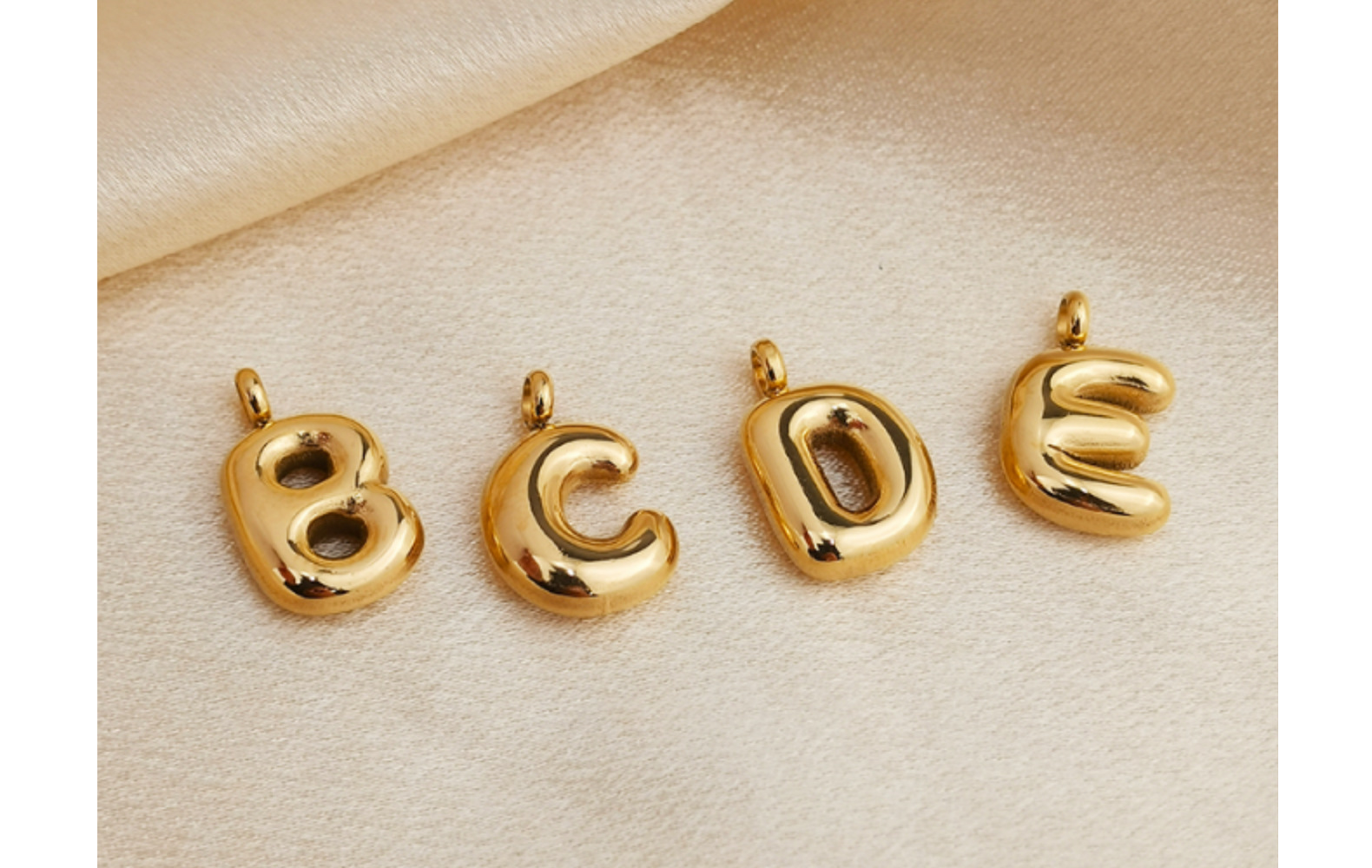 Plating Design 1 Piece 304 Stainless Steel Letter Pendant
